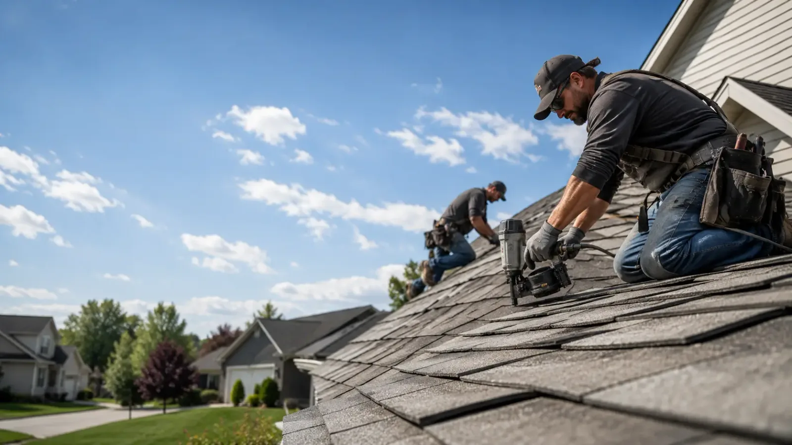 Storm Damage Roof Repair in Springville, NY near me